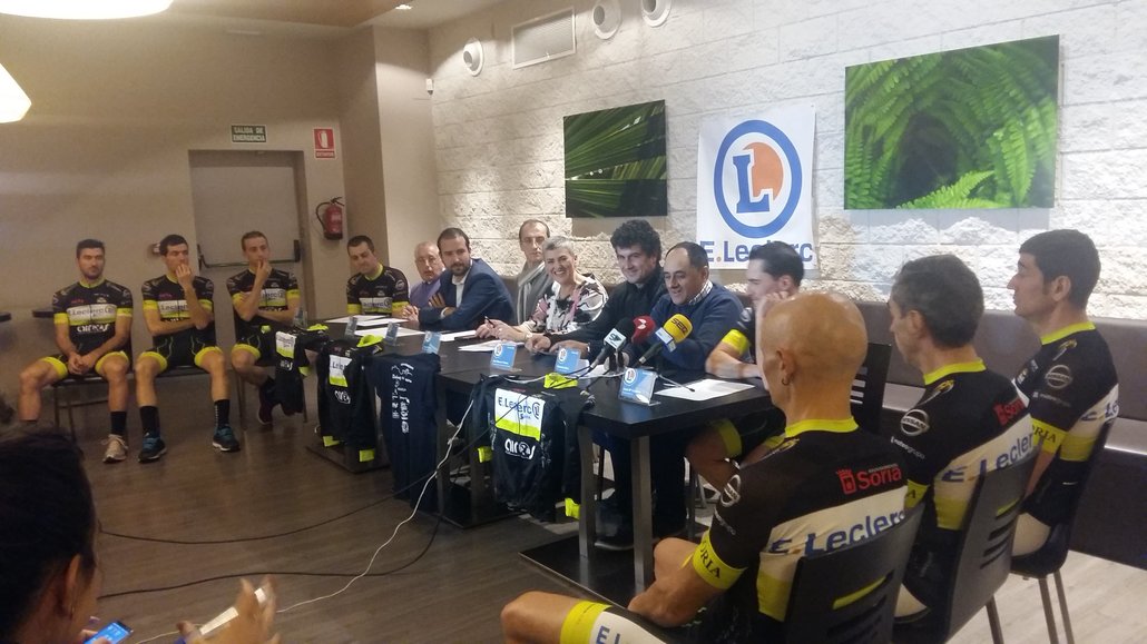 PRESENTACIÓN OFICIAL DE E.LECLERC CYCLING TEAM